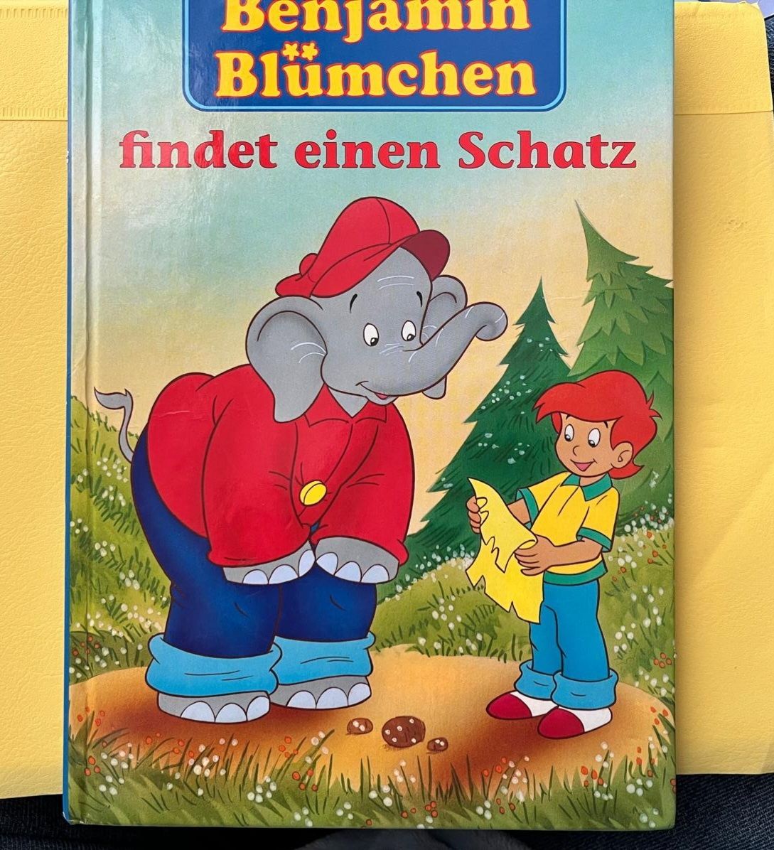 Libri: Benjamin Blümchen findet einen Schatz – Usato da Winterthur venduto da SoledadK
