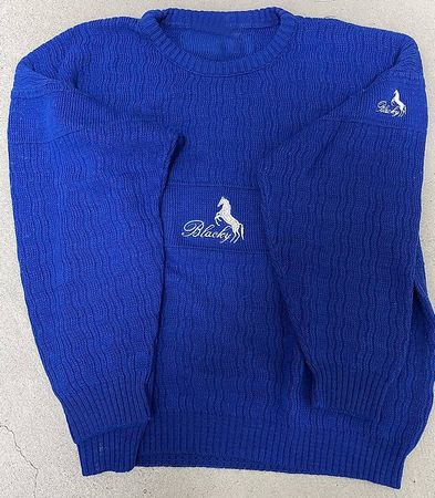 Vintage Pullover Blacky Sport. Grösse ca. L-XL