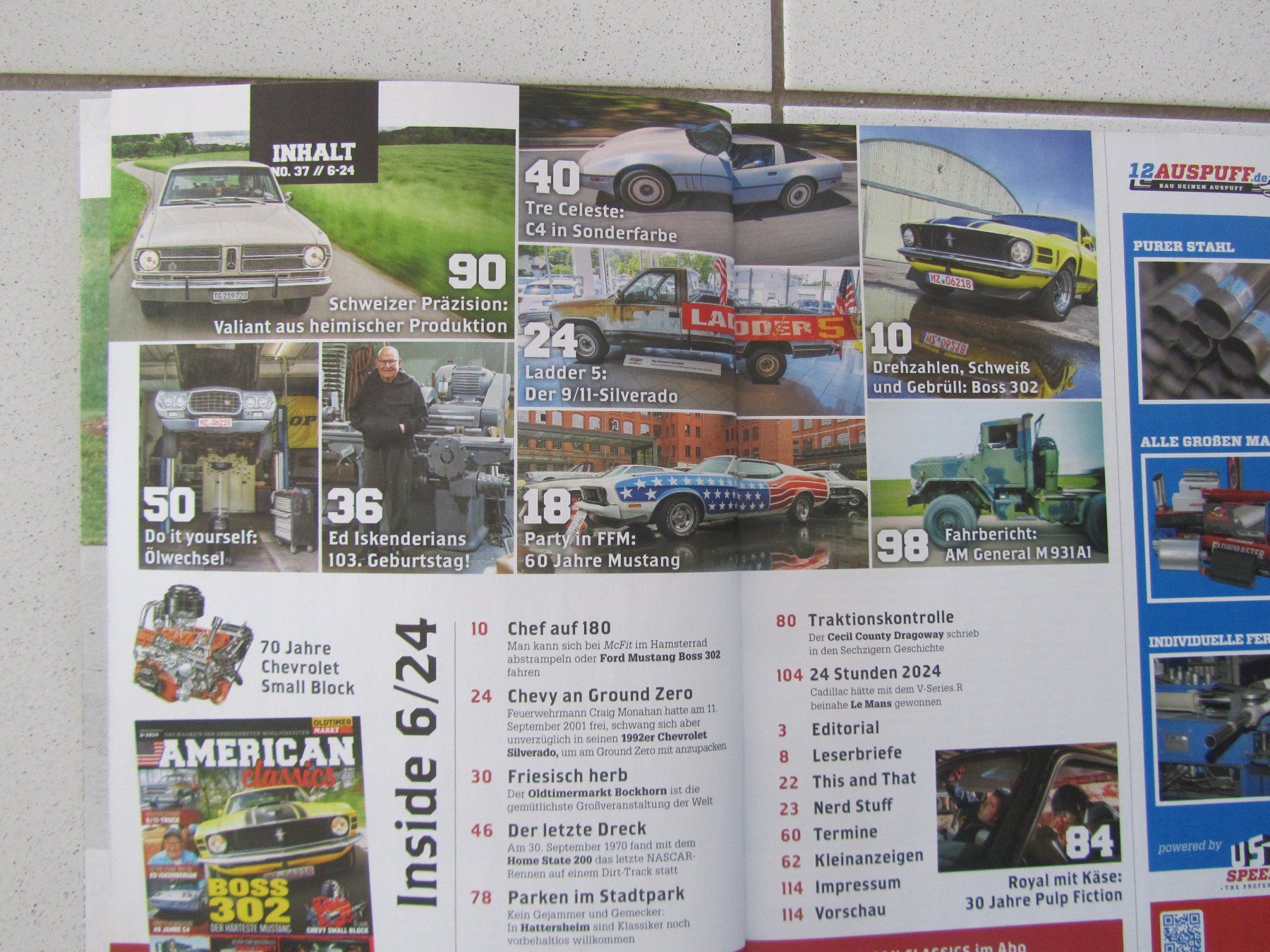 Riviste & Magazine: American classics, Nr. 6 von 2024 – Usato da Weiningen ZH venduto da dietsch57 1