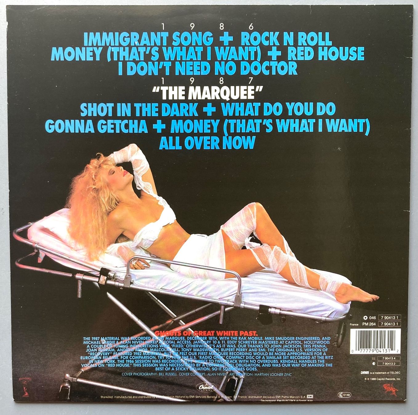 Schallplatten: GREAT WHITE - RECOVERY: LIVE! – Gebraucht aus Poliez-Pittet von Newtown-Records 1