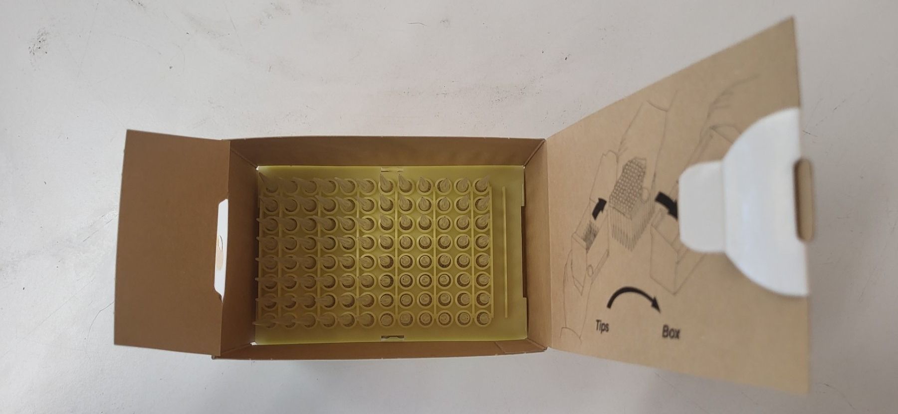 Eppendorf Misurare: Eppendorf Eurotips 100 µl - 96 Stück – Nuovo e nell'imballaggio originale da Schupfart venduto da philippb06 4