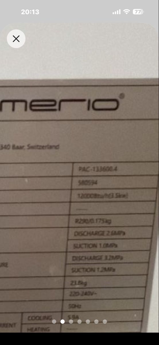 Klimageräte: Emerio klima gäret 12000 btu – Gebraucht aus Volketswil von eris2015 7