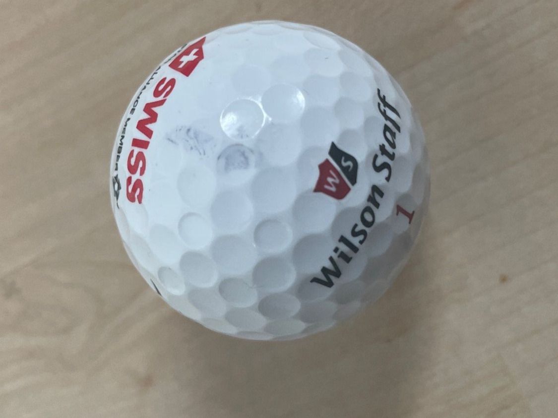 Wilson Palloni: Swiss  Golfball von Wilson – Usato da Schüpfen venduto da Schuepfen45 4