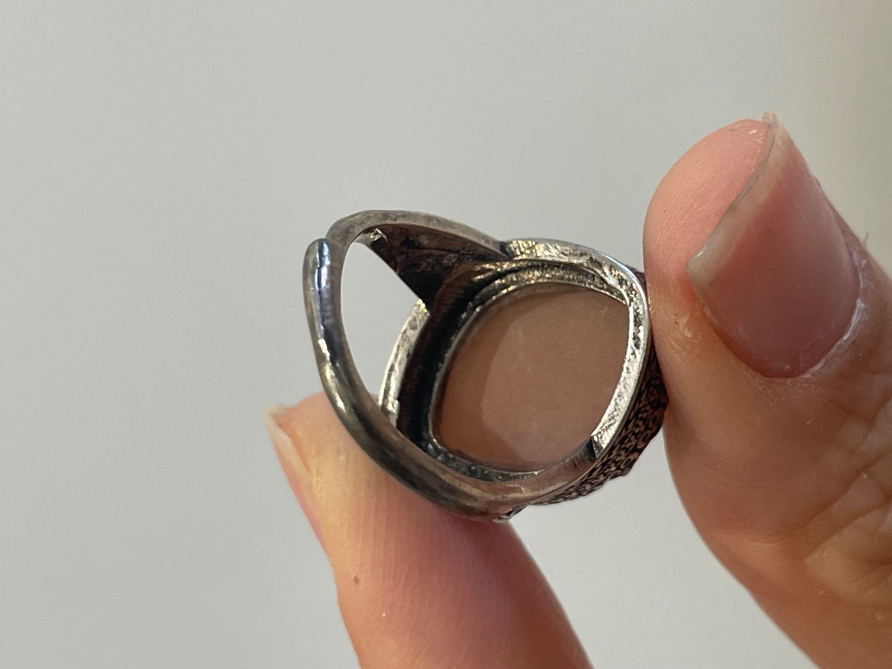 Bagues: Orange Mondstein Vintage-Ring – Neuf avec emballage d'origine à Schiers par sisikristall 2