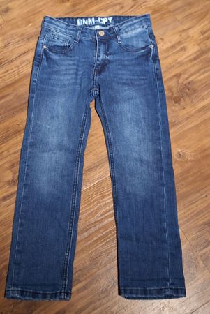 Dunkelblaue Jeans in Grösse 128 zu verkaufen!