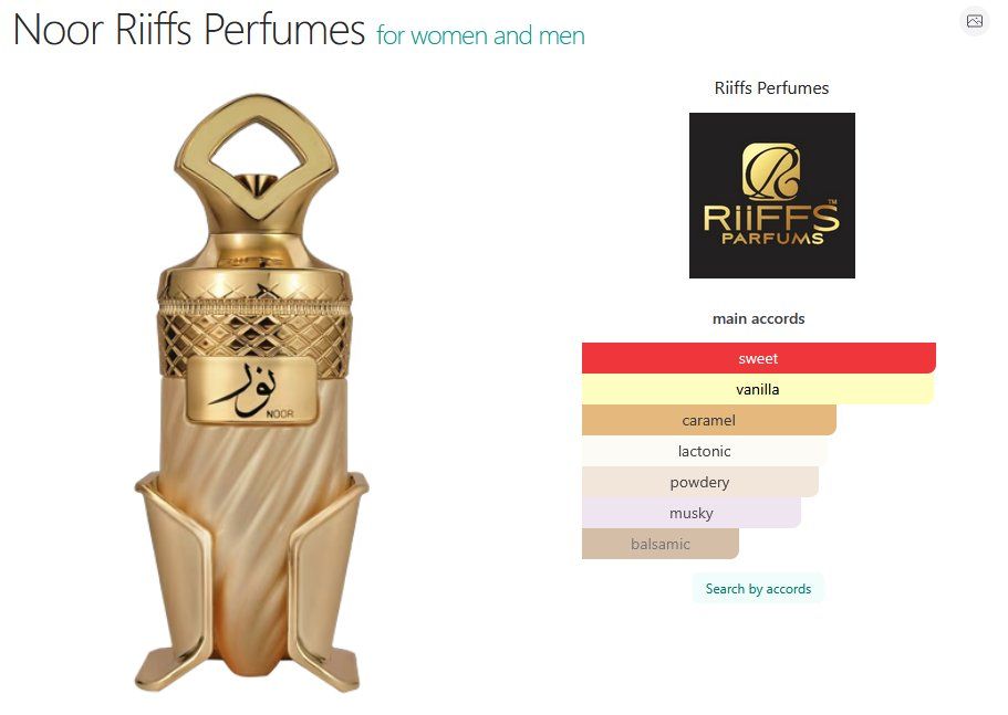 Profumi & Eau de Toilette: Riiffs Perfumes Noor Bianco Latte Clone Sample/Probe 1-10ml – Nuovo (secondo la descrizione) da Marly venduto da springcloud247 2