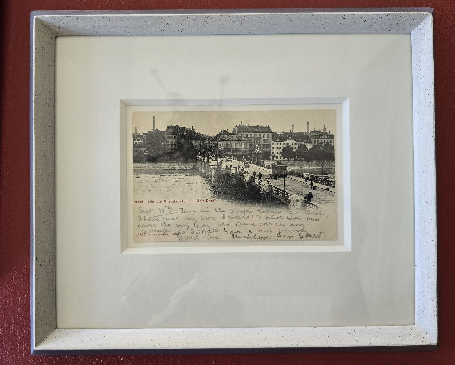 Foto & Immagini: 5er-Set historische Ansichtskarten Basel ca. 1900–1903 – Usato da Basel venduto da ChliiAberOho 1