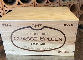 1 OHK 6 Fl. Château Chasse-Spleen Moulis, Cru Bourgeois 2018