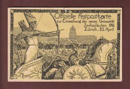 ZÜRICH - Sechsläuten 1914 // Loch //