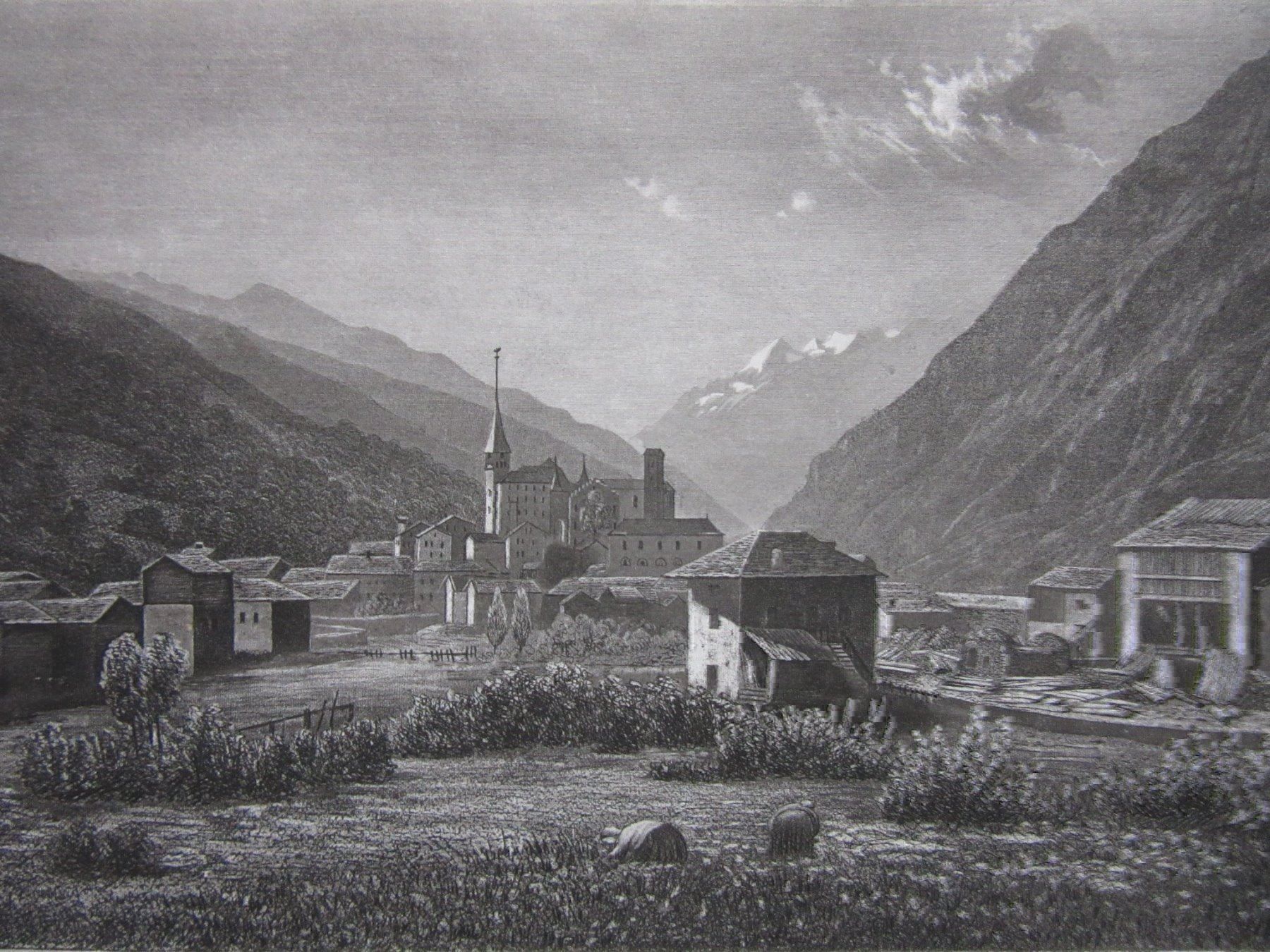 Incisioni: VISP STAHLSTICH – Usato da Gersau venduto da grafik-kunst