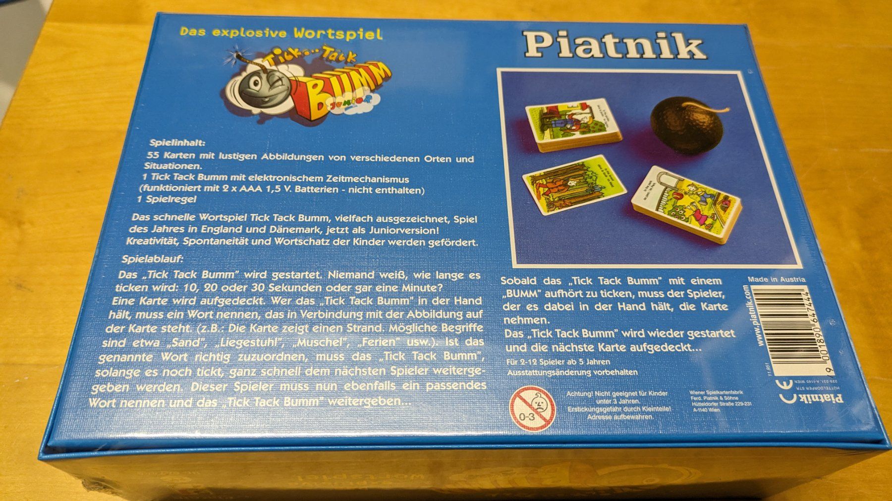 Giochi: NEU & OVP - Tick Tack Bumm - Junior – Nuovo e nell'imballaggio originale da Staufen venduto da Fleby84 1
