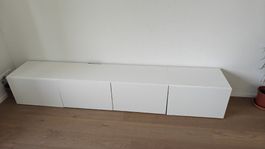 Lowboard weiss 4 Tueren