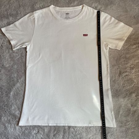 Levi’s T-Shirt Weiss Logo Baumwolle Gr. S