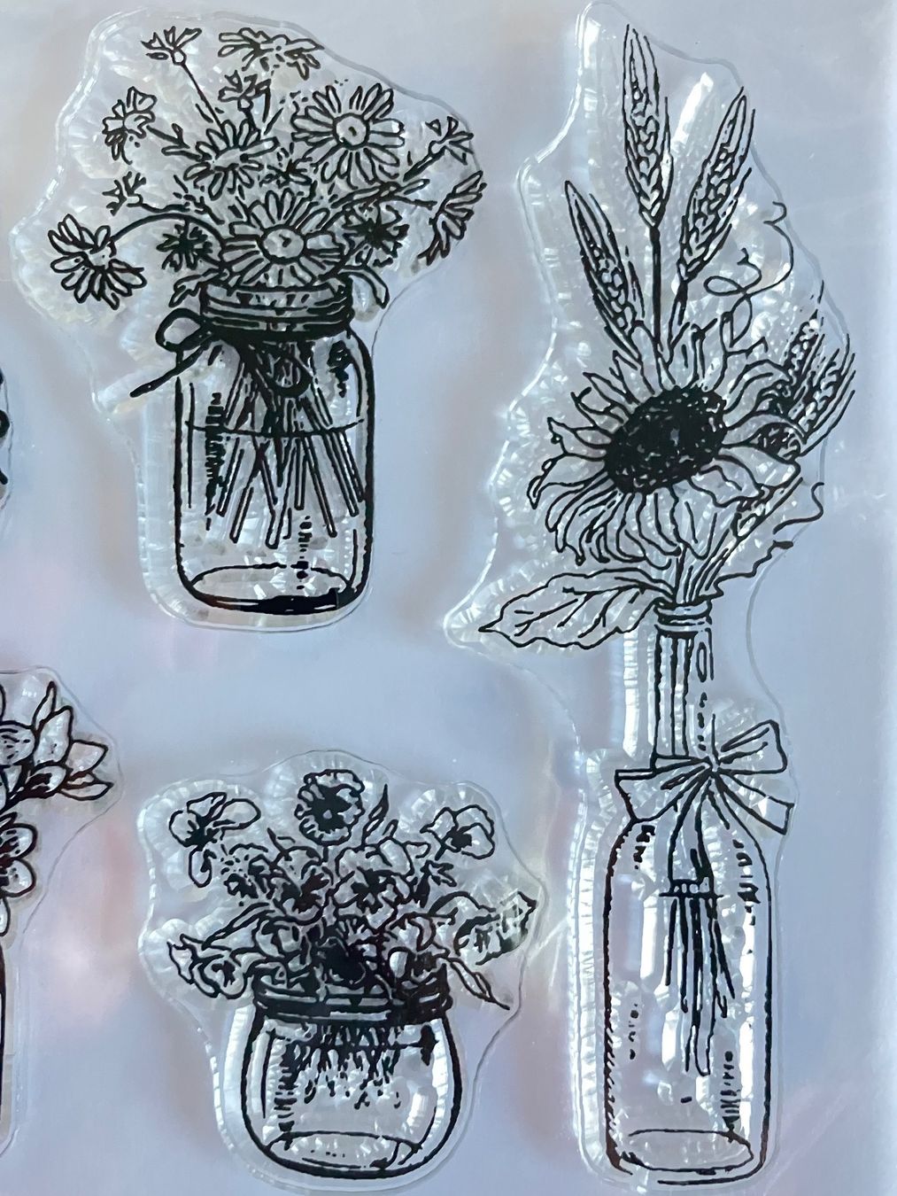 Timbri: Motivstempel  Blumensträusse 11x16 cm – Nuovo e nell'imballaggio originale da Effretikon venduto da wenuss 2