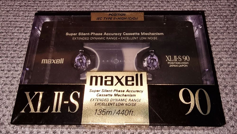 Lot De 10 Cassettes Audio Maxell XLII - 7 X 60min + 3 X 100min - NEUFS Sous Blister