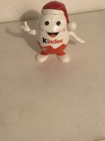 Kinder Spardose Ei mit Weihnachtsmütze gebrauchter Zustand