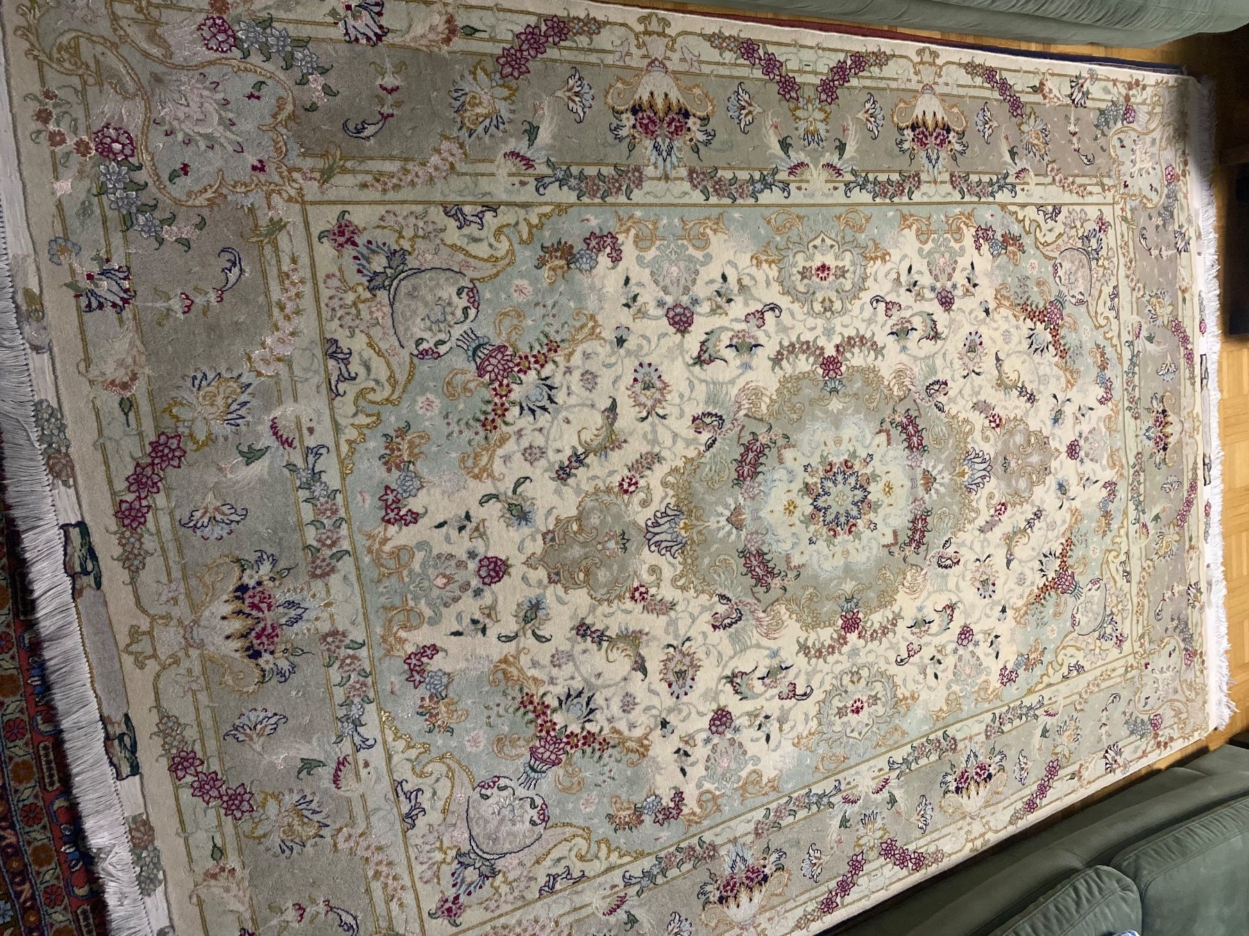 Teppiche: Wunderschöne Perser Teppich Tabriz mit Seide neue – Neu (gemäss Beschreibung) aus Männedorf von Adamiat 2