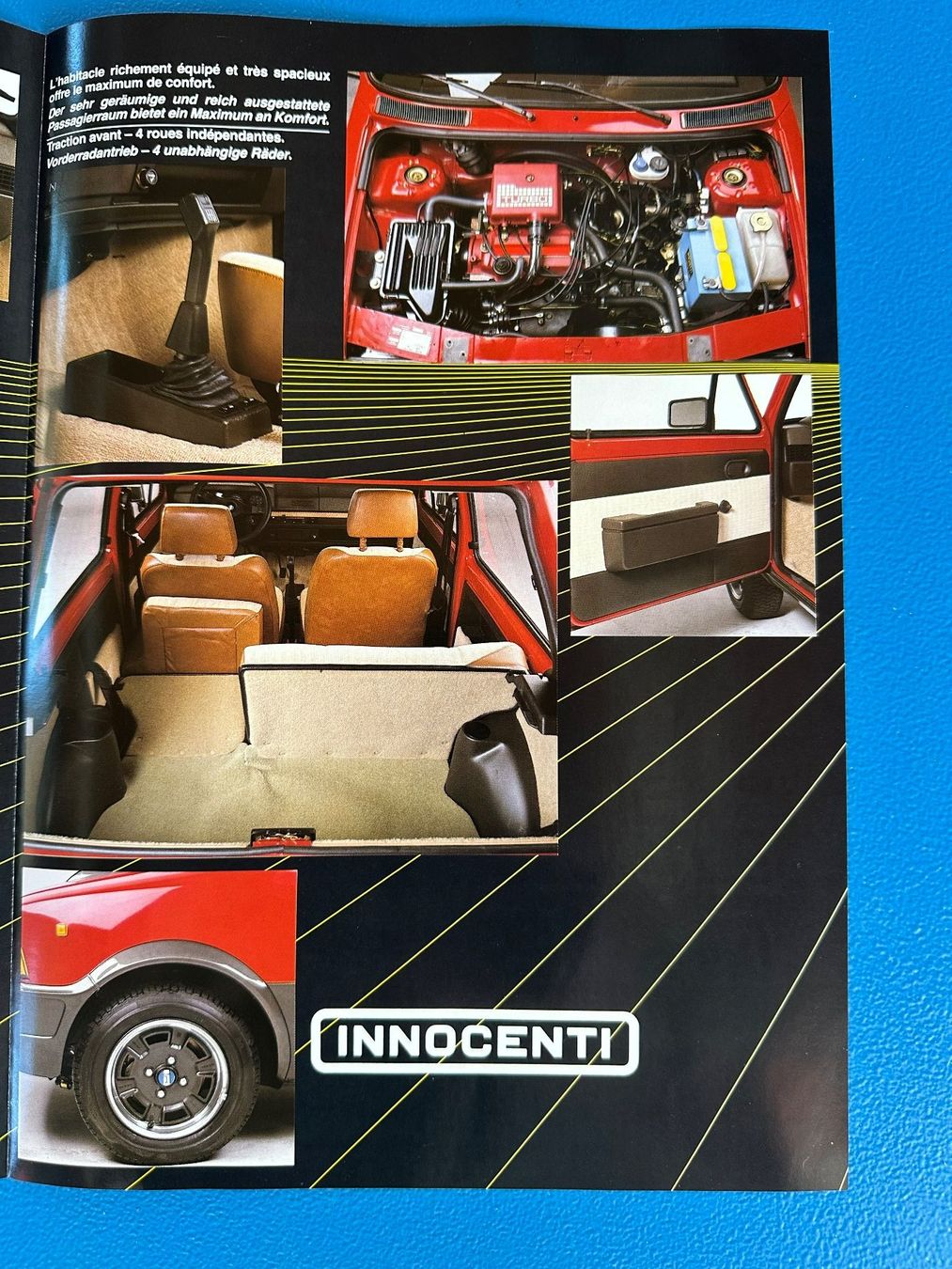 Documenti: Prospekt  Innocenti Turbo De Tomaso , mit Preisliste – Usato da Boswil venduto da pavo1 3