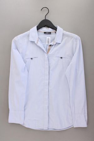 Biba Langarmbluse Gr. 38 blau
