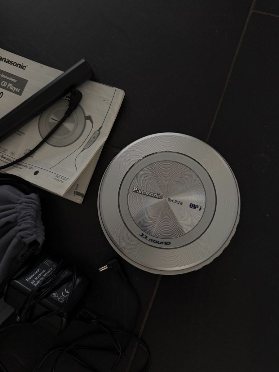 Lettore multimediale portatile: Panasonic MP3 CD Player SL-CT520 – Usato da Oberwil BL venduto da ChrisBopp 1