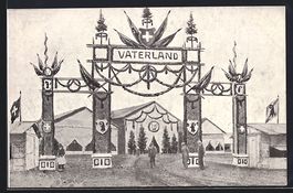 Basel, Eidgen. Musikfest 1909, Eingangst