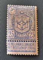 Belgien alte briefmarke