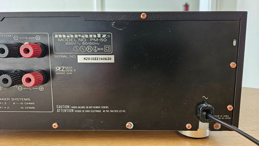 Verstärker Marantz PM-50 6