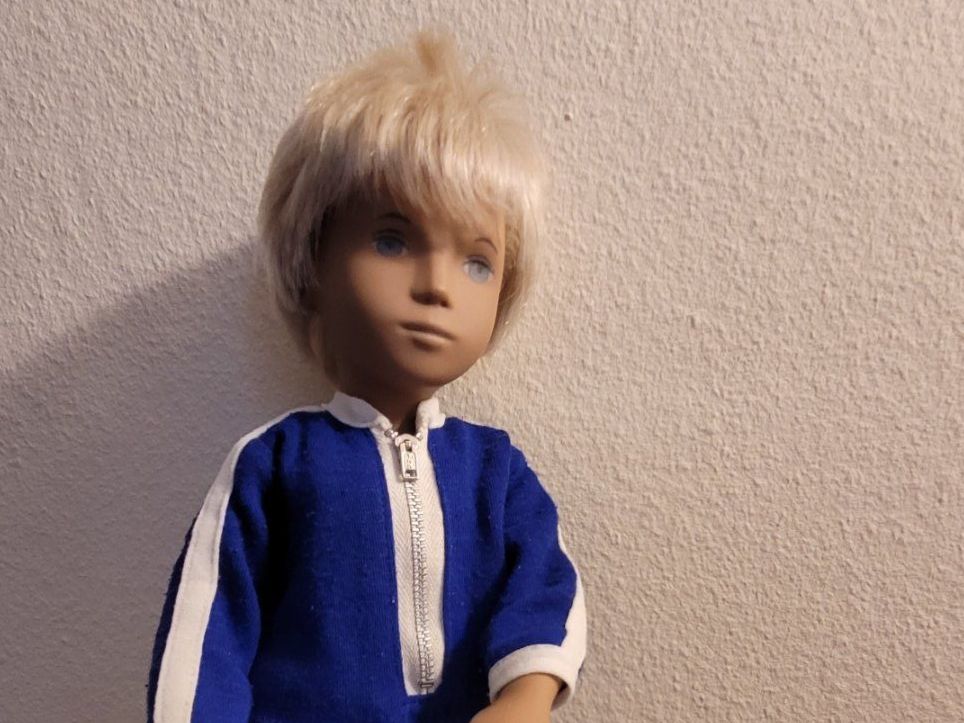 Sasha Morgenthaler Bambole: herziger blonder Sasha Junge – Usato da Unterentfelden venduto da Pppower 3