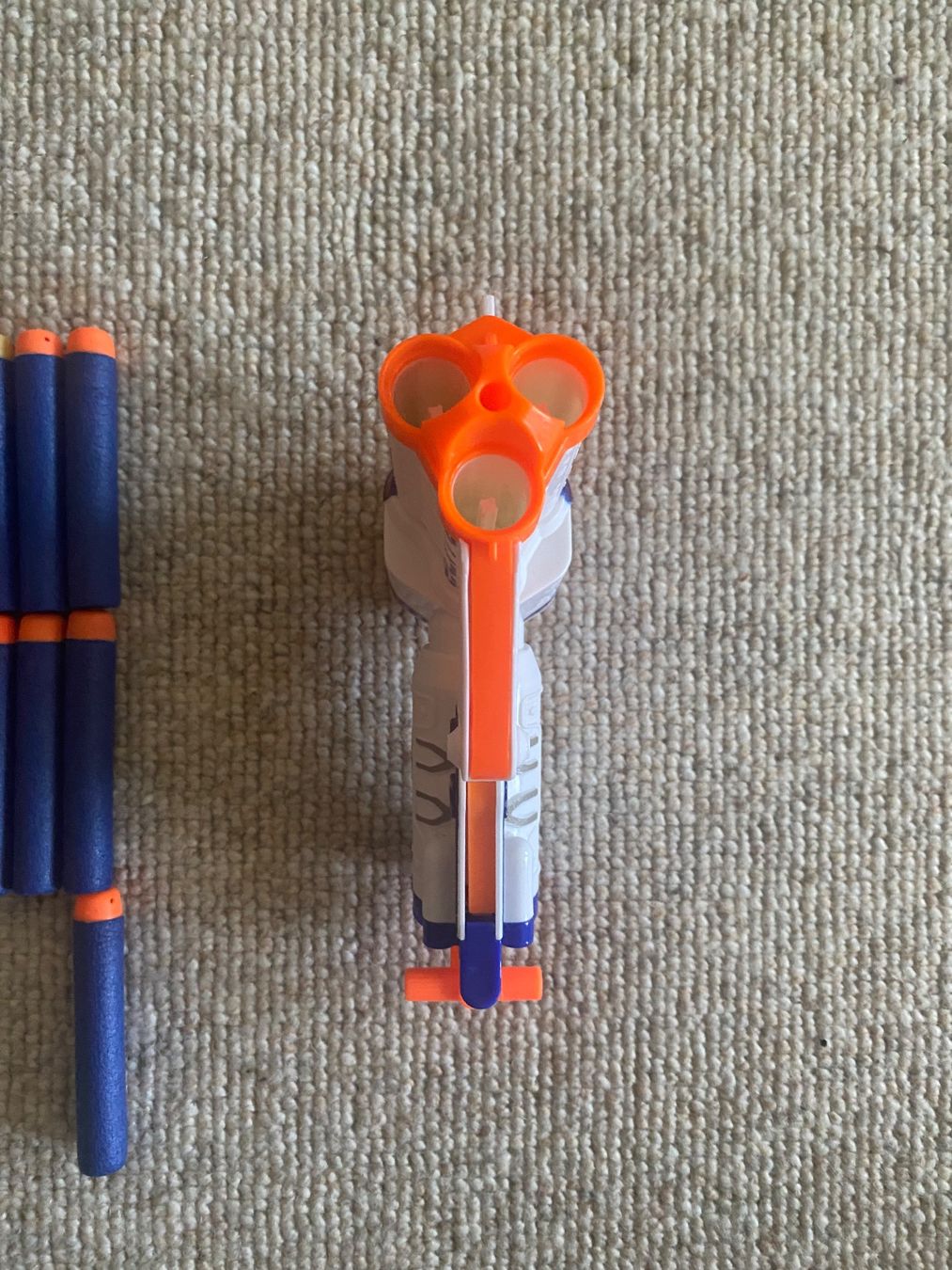 Nerf Giocattoli: Nerf Elite Triad EX-3 mit 21 Darts – Usato da Dozwil venduto da Bach_4 2
