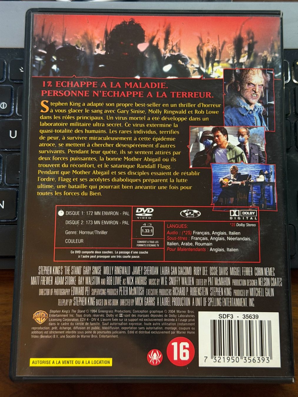 Tutti i DVDs: Le fléau (1994) - DVD – Usato da Semsales venduto da __Florian__ 2