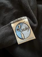 Tragetuch Moby Wrap schwarz Baumwolle guter Zustand