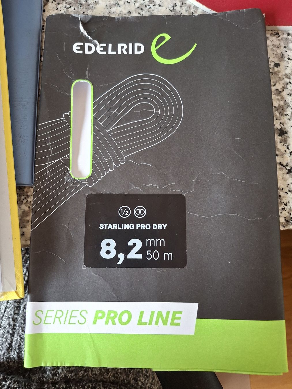 Edelrid Attrezzatura da arrampicata: Neu: 2x Edelrid Halbseile, Durchmesser 8.2mm, 50 Meter – Nuovo (secondo la descrizione) da Pratteln venduto da Swissy100 2