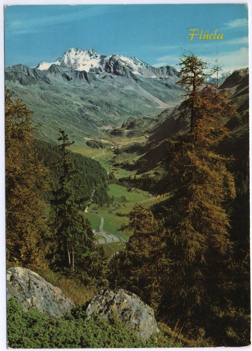 Cartoline postali: 4 x Ansichtskarten DAVOS – Usato da Jona venduto da philajona 4