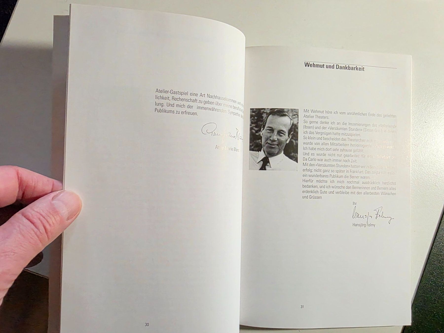 Libri: AT Atelier Theater Bern - 1951-1996 – Usato da Walterswil BE venduto da Lonitti 4