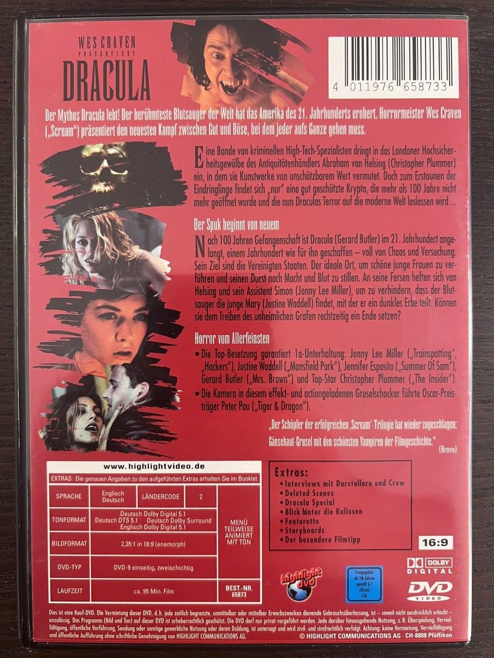 Tutti i DVDs: Wes Craven präsentiert Dracula – Usato da Zürich venduto da FilmFreunde 1