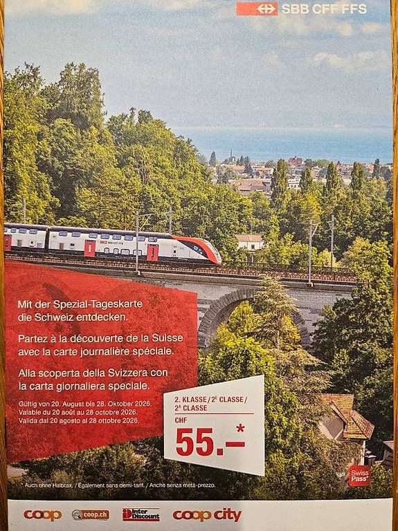 Tickets: Tageskarte SBB – Neu und originalverpackt aus Worb von jun_fj8w