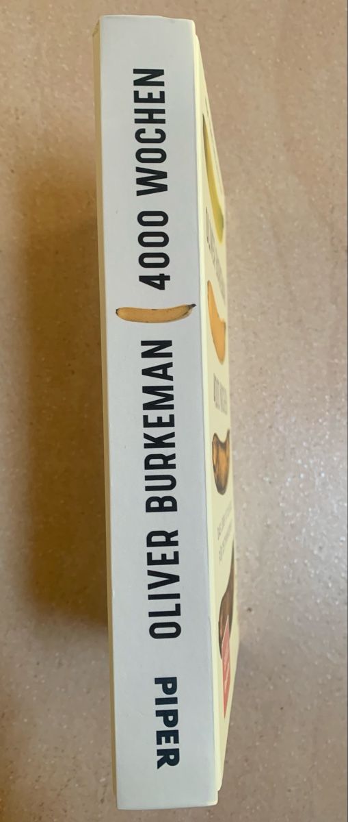 Libri: **Buch 4000 Wochen** – Usato da Ehrendingen venduto da Anni_89 1