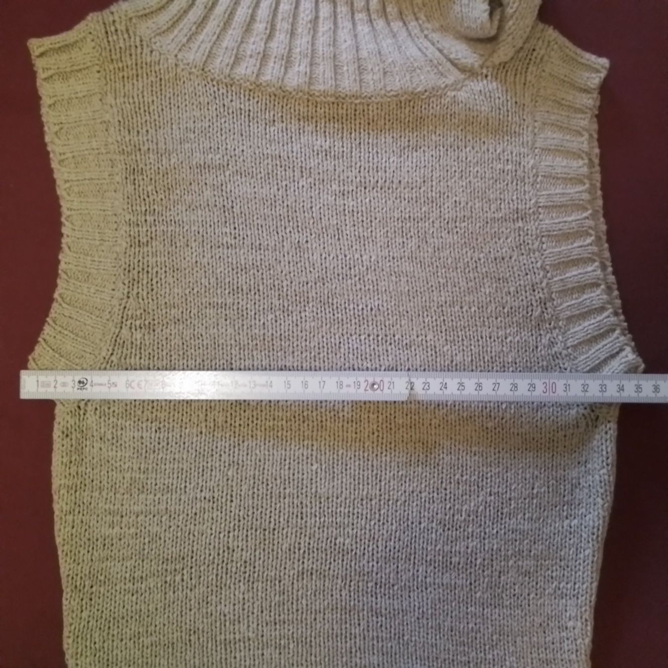 Top: Vintage Strick-Oberteil / beige / Grösse S/M – Nuovo (secondo la descrizione) da Zürich venduto da meinhobby 5