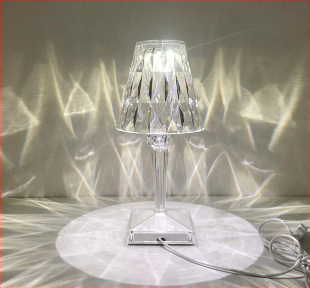 Lampade: Tischleuchte Diamant. Italy Design LED – Nuovo e nell'imballaggio originale da Burgdorf venduto da XJ6 2