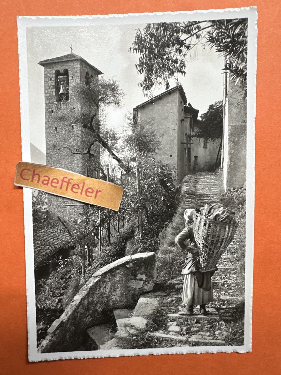 Cartoline postali: Gandria, Lago di Lugano – Usato da Zürich venduto da Chaeffeler