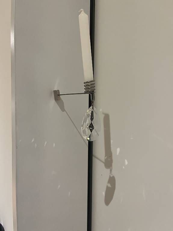 Portacandele: Magnetischer Kerzenhalter mit Dekokristall – Usato da Luzern venduto da Alhae 1