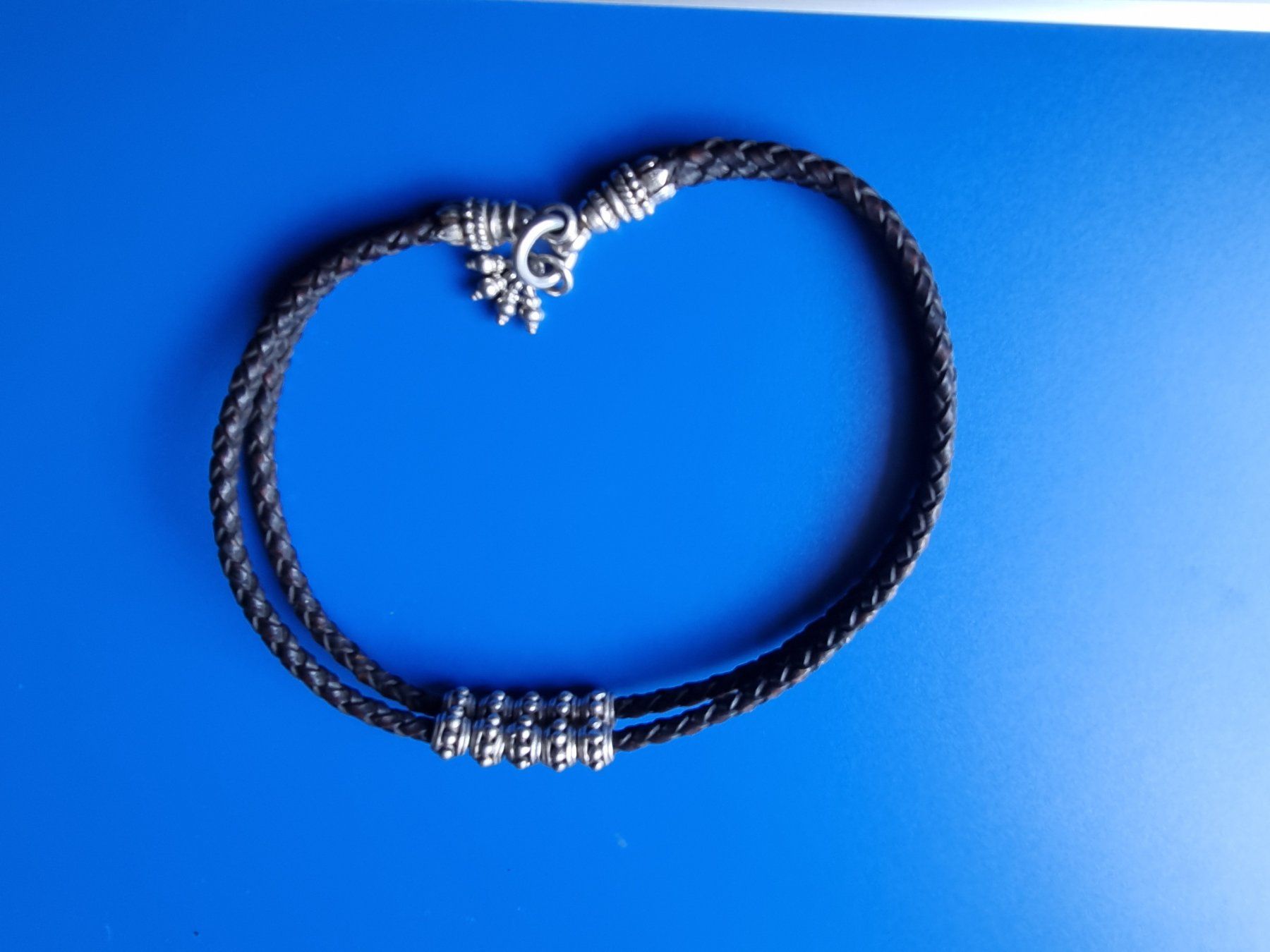 Catenine: Halskette Leder 925 Silber – Usato da Schaffhausen venduto da Leveron13 3