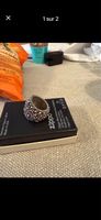 Bague fantaisie argent 925 taille 57 état neuf