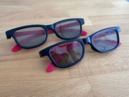Lot de 2 paires de lunettes 3D