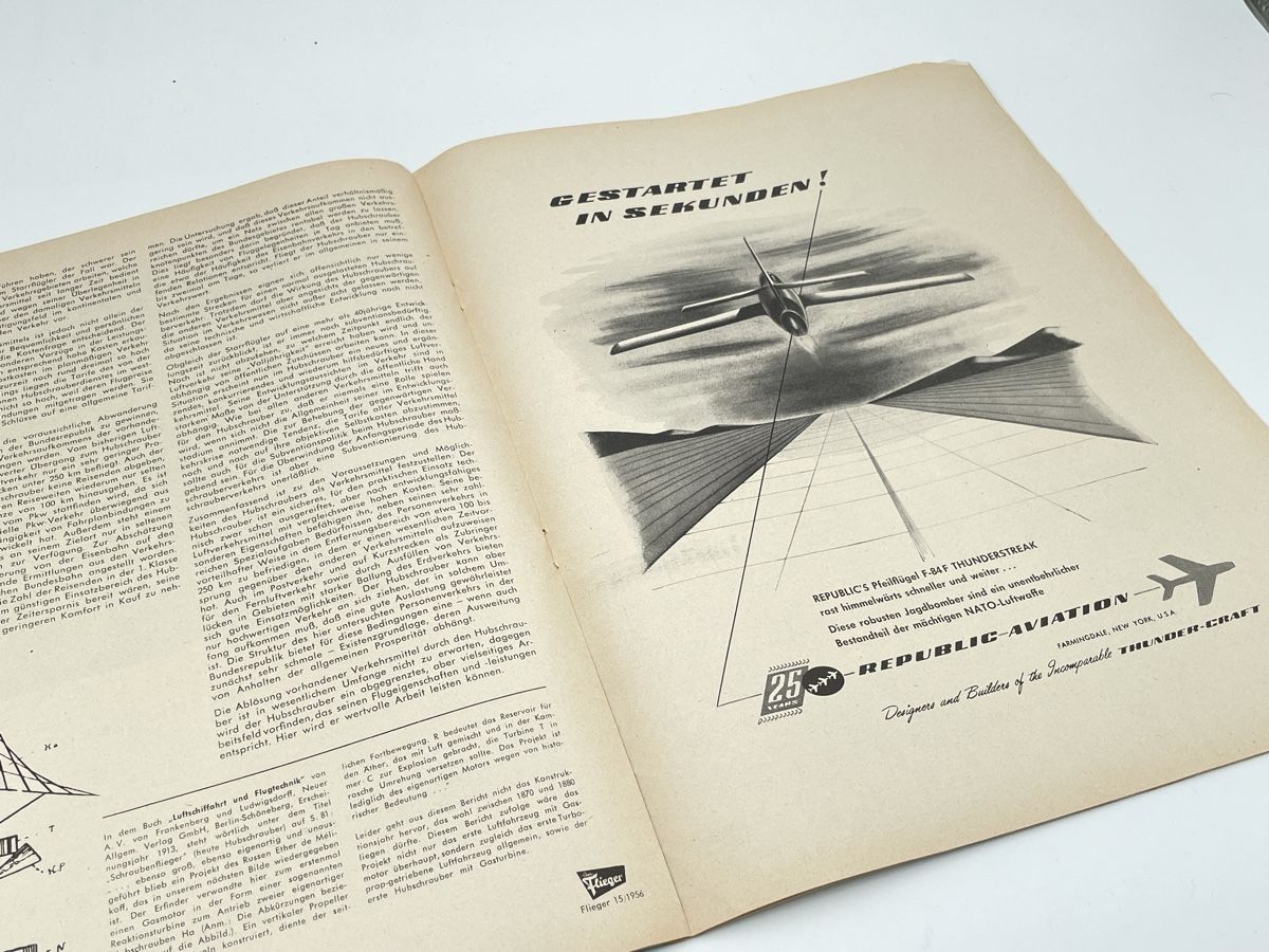 Riviste & Magazine: Flieger 1954, 2 Ausgaben – Usato da Gümligen venduto da glu_tpv2 3