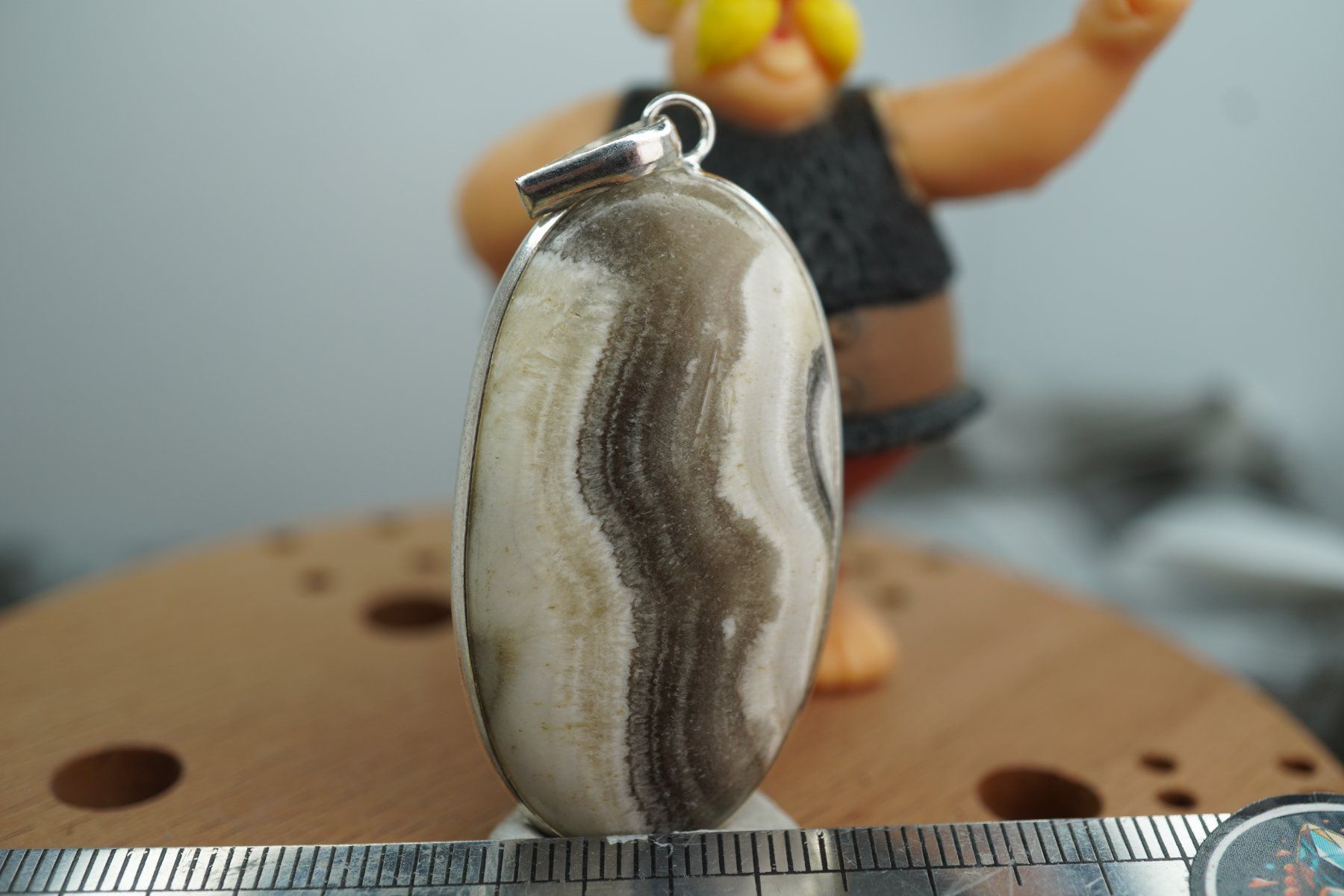 Minerali & Pietre curative: Aragonit   925 Silber   Anhänger  "TOPSTONE" – Nuovo e nell'imballaggio originale da Eschenbach SG venduto da topstone 4
