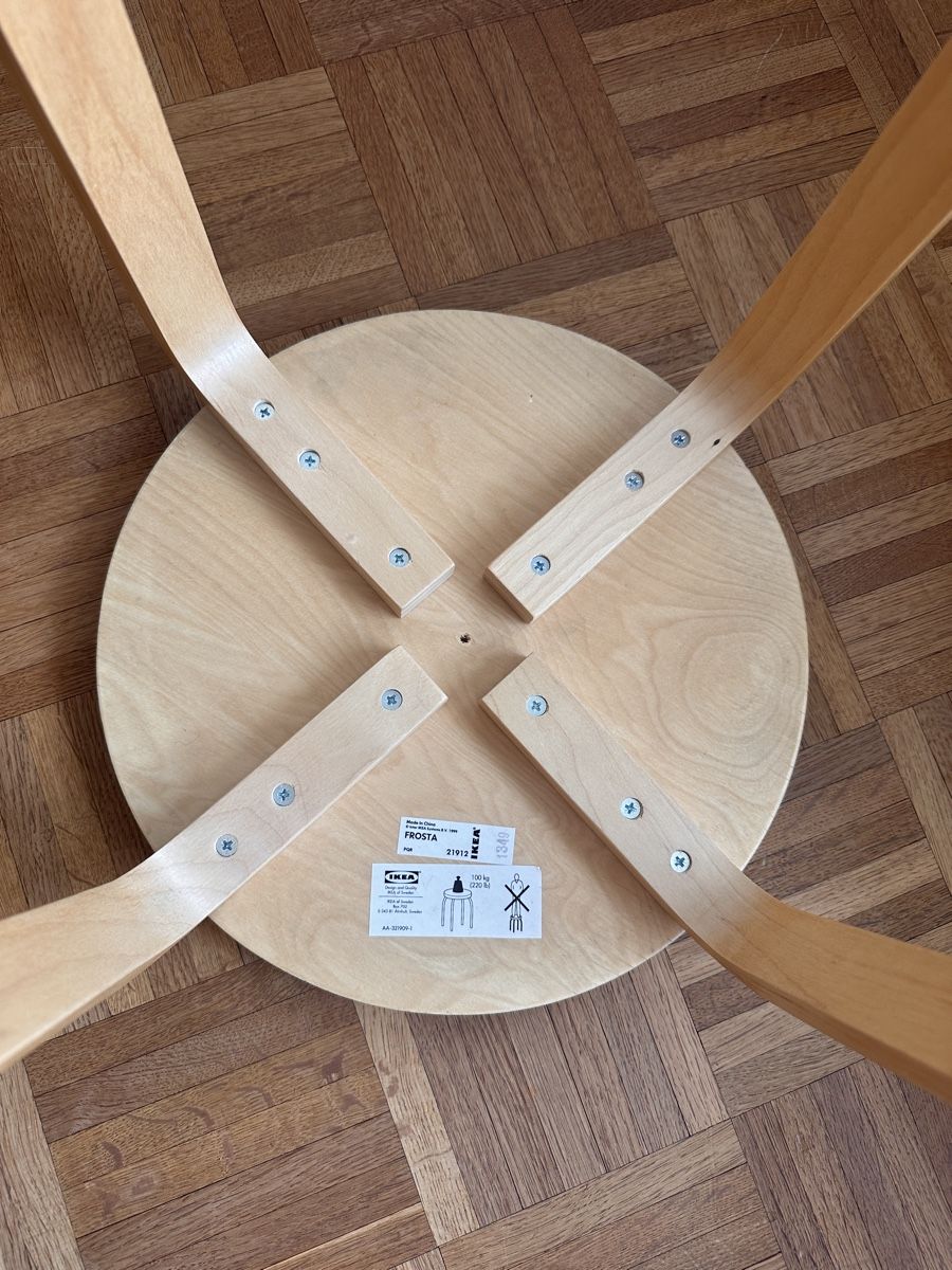 Ikea Hocker: Vintage IKEA Frosta Hocker 90iger – Gebraucht aus Baden von Marytumby 5