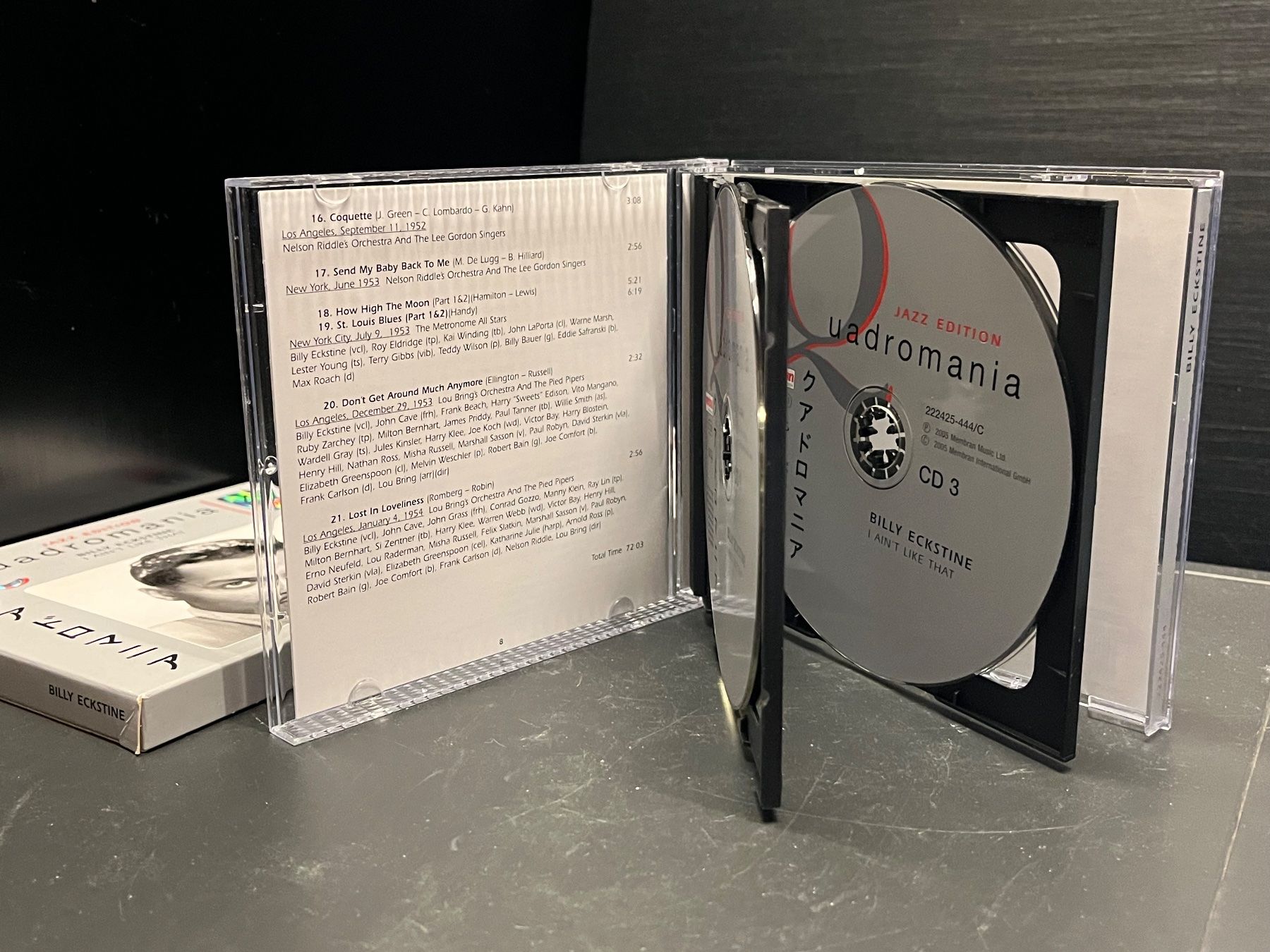 CD: Billy Eckstine - I Ain't Like That - SRA02C – Nuovo (secondo la descrizione) da Küsnacht ZH venduto da JazzRecords 2