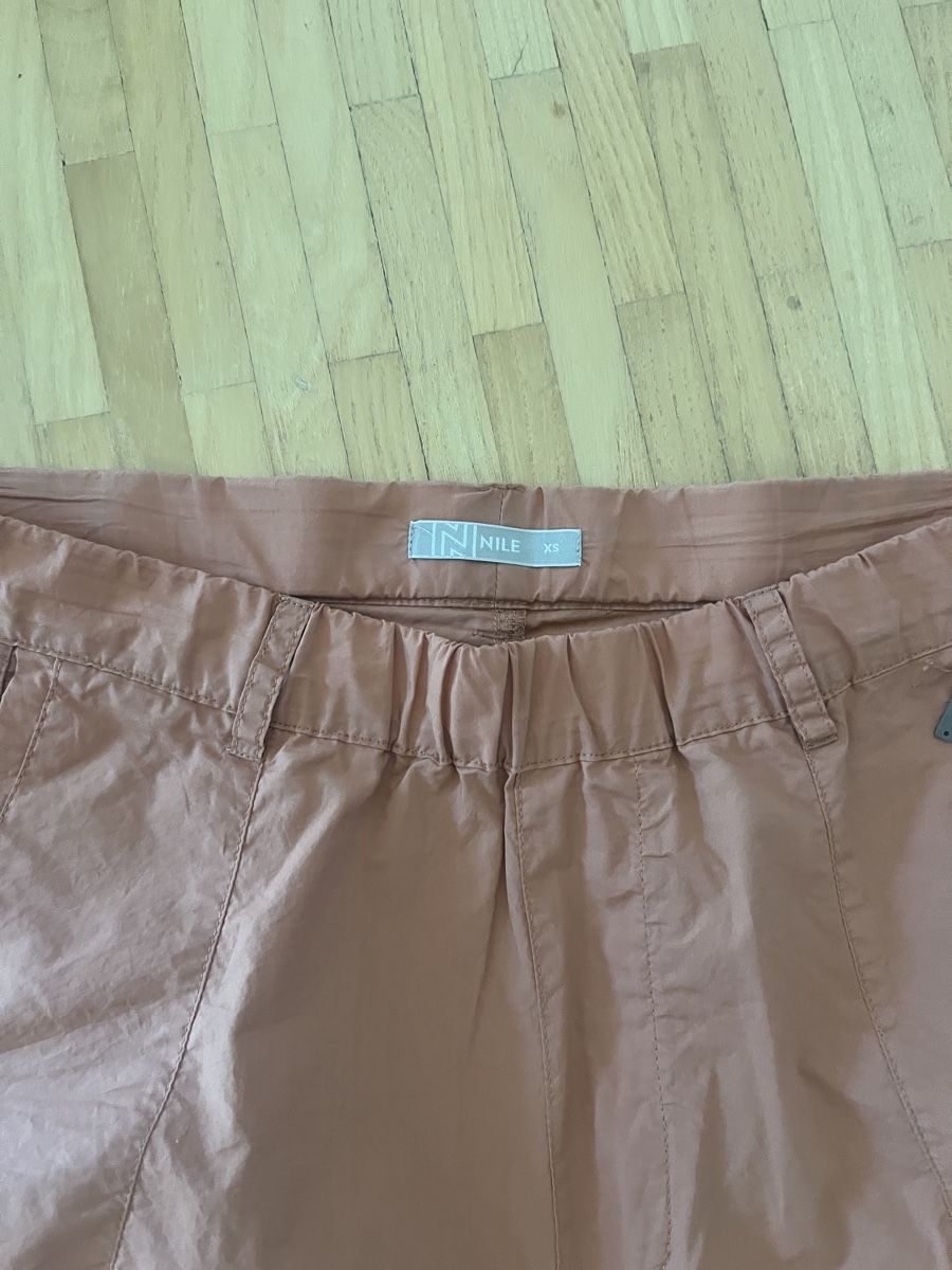 Nile Pantaloni: Nile Sommerhose Ocker Barrel  – Usato da St. Gallen venduto da elli18 3