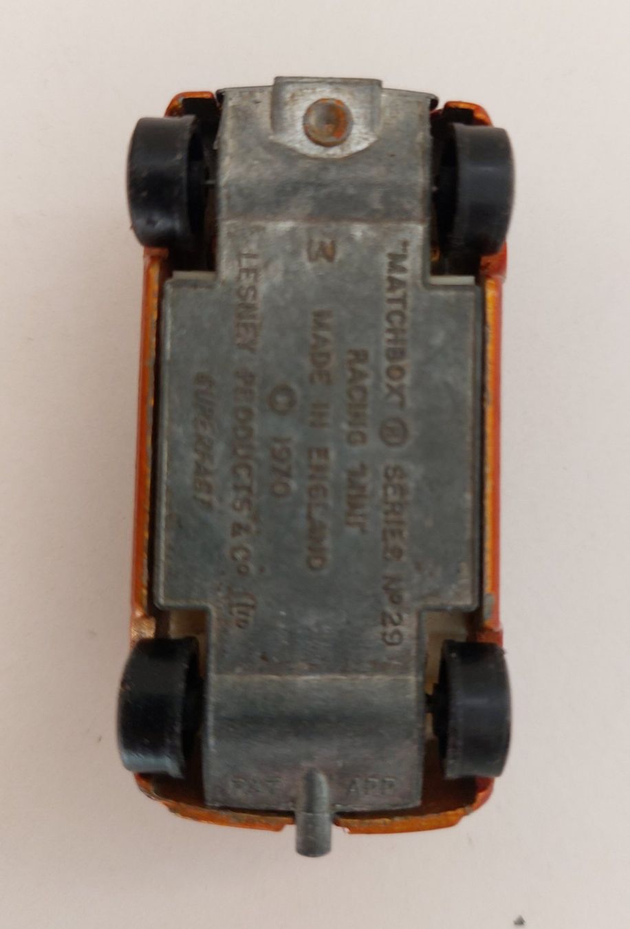 Matchbox Modellini d'auto: Matchbox Superfast No. 29 Mini Racing Cooper 1/66 – Usato da Schenkon venduto da Blech 5